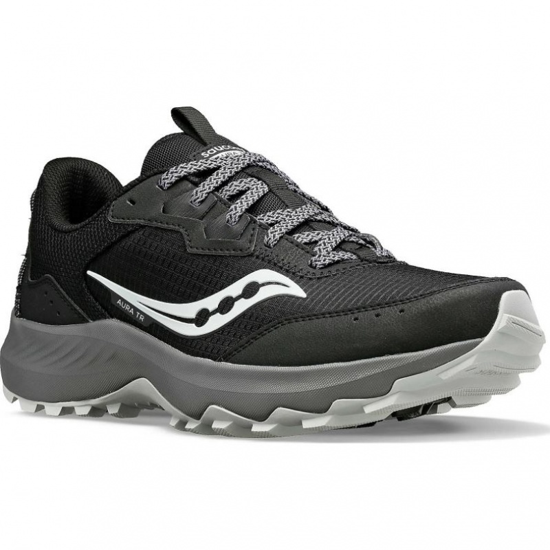 Saucony Aura TR Muške Trail Tenisice Crne | HRVATSKA ZVGIUA