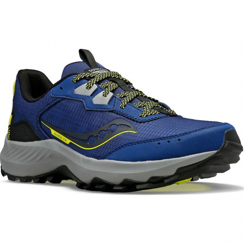 Saucony Aura TR Wide Muške Tenisice Indigo | HRVATSKA GUYTSD