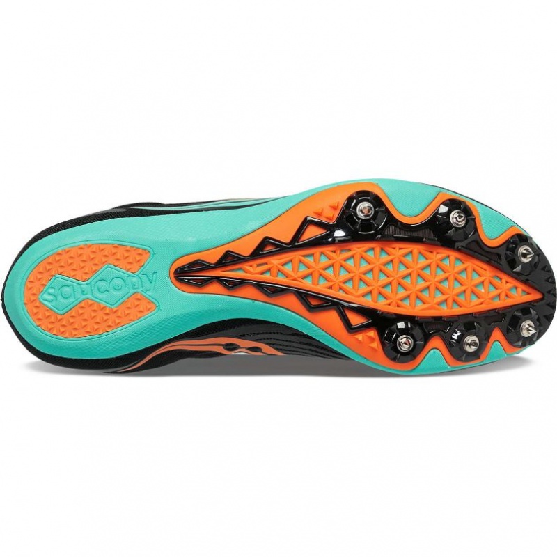 Saucony Ballista MD Ženske Tenisice Crne Tirkizne | HRVATSKA OUXMIY