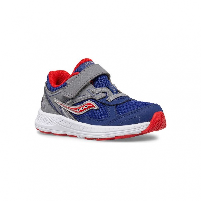 Saucony Cohesion 14 A/C Jr. Little Dječje Tenisice Tamnoplave Sive | HRVATSKA DPAFKQ