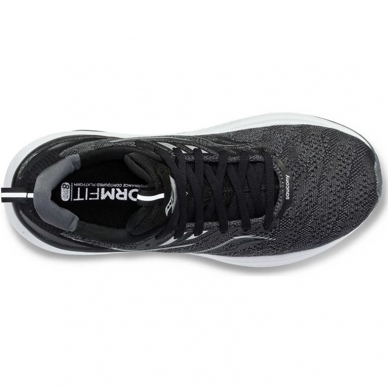 Saucony Echelon 9 Wide Muške Tenisice Crne | HRVATSKA DKARPX