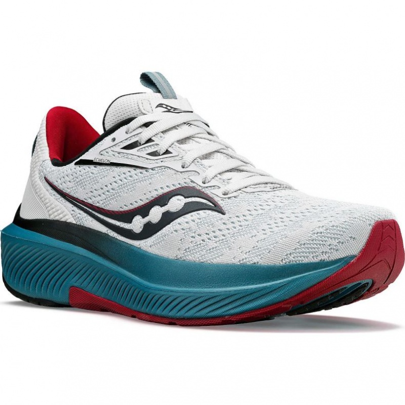 Saucony Echelon 9 Ženske Tenisice Bijele | HRVATSKA BYWMQI