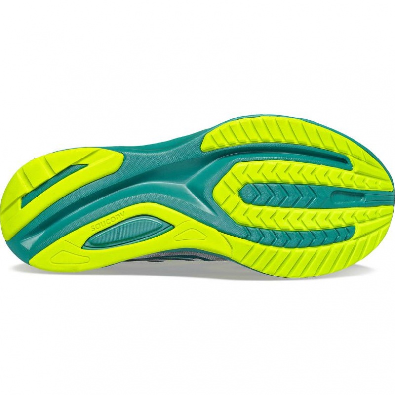 Saucony Guide 16 Wide Muške Tenisice Sive Tirkizne | HRVATSKA RCUXHE