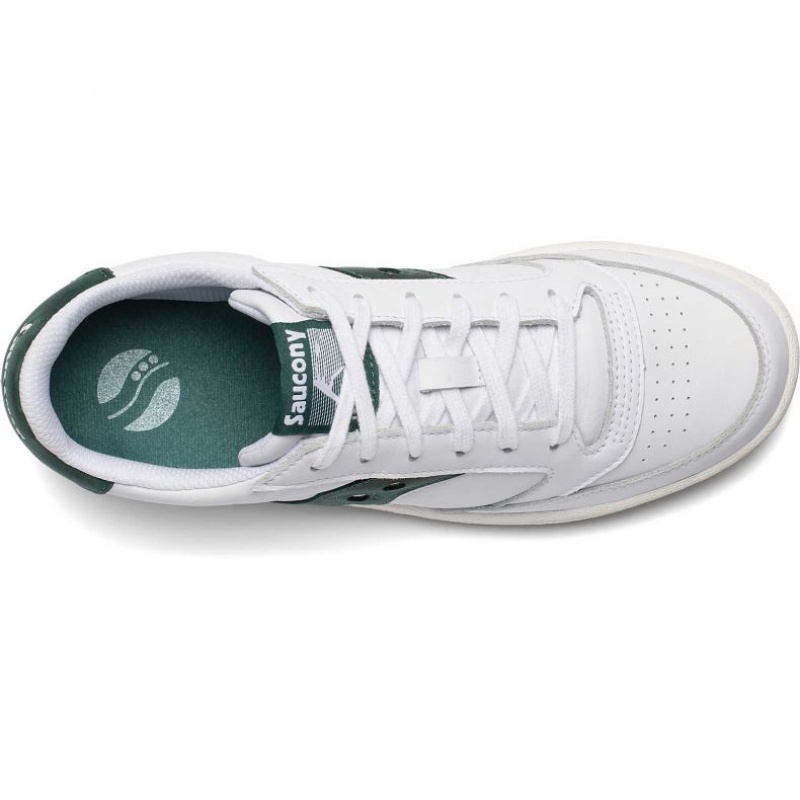 Saucony Jazz Court Muške Tenisice Bijele Zelene | HRVATSKA VLZQWD
