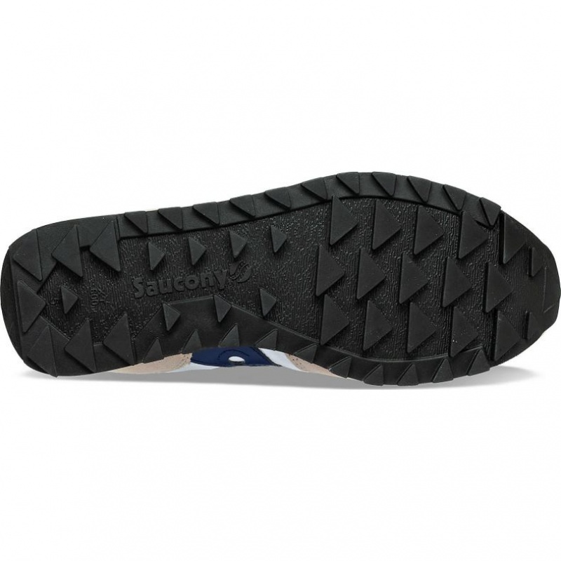 Saucony Jazz Original Ženske Tenisice Bijele Bež Tamnoplave | HRVATSKA QFMXVE