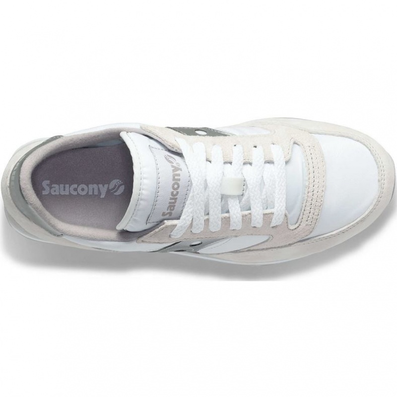 Saucony Jazz Triple Ženske Tenisice Bijele Srebrne | HRVATSKA GVRKSM