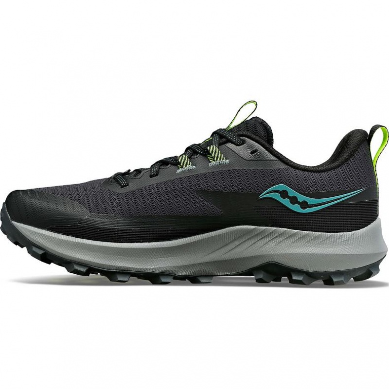Saucony Peregrine 13 Muške Trail Tenisice Crne | HRVATSKA KNHAJU