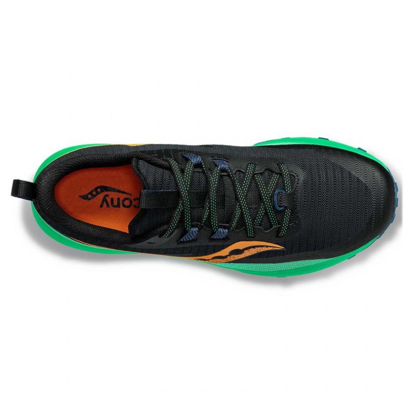 Saucony Peregrine 13 Muške Trail Tenisice Crne Zelene | HRVATSKA RSGXAK