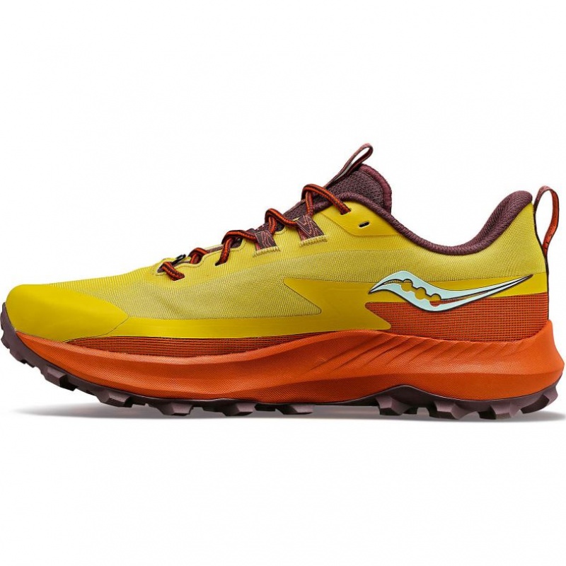 Saucony Peregrine 13 Muške Trail Tenisice Žute Narančaste | HRVATSKA LAGFRH