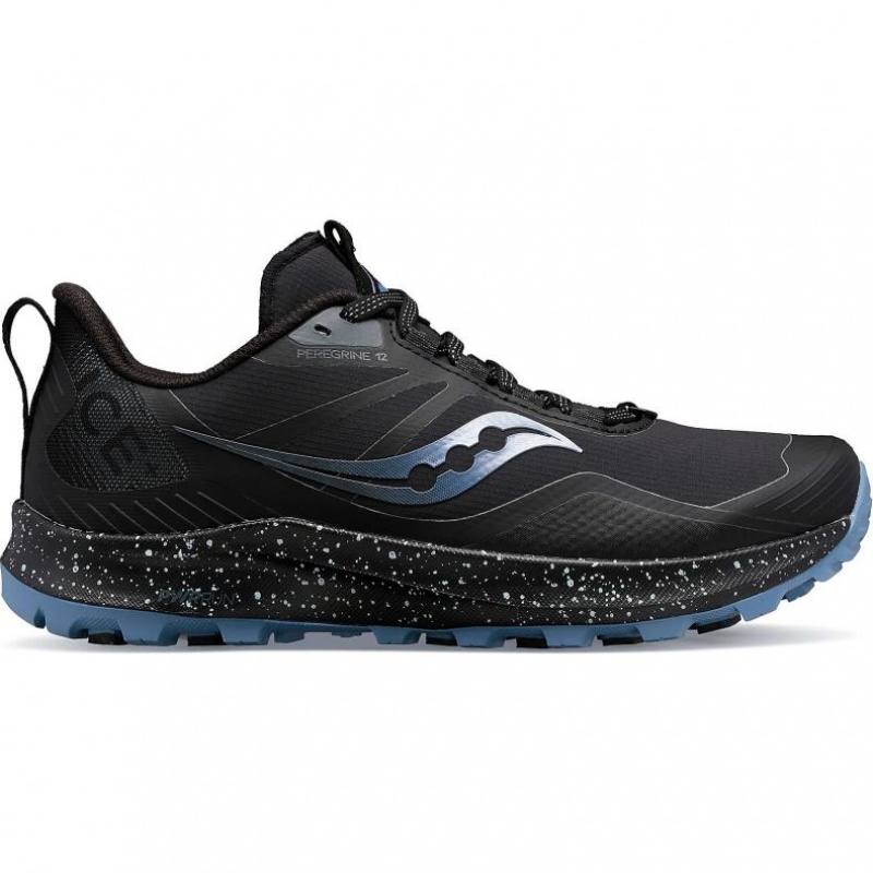 Saucony Peregrine ICE+ 3 Ženske Trail Tenisice Crne | HRVATSKA QLPSYW
