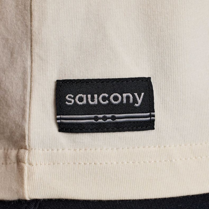 Saucony Recovery Boxy Ženske Majica Bijele | HRVATSKA JXUPFK