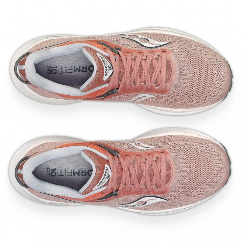 Saucony Triumph 21 Ženske Tenisice Koraljne | HRVATSKA BQVNCU