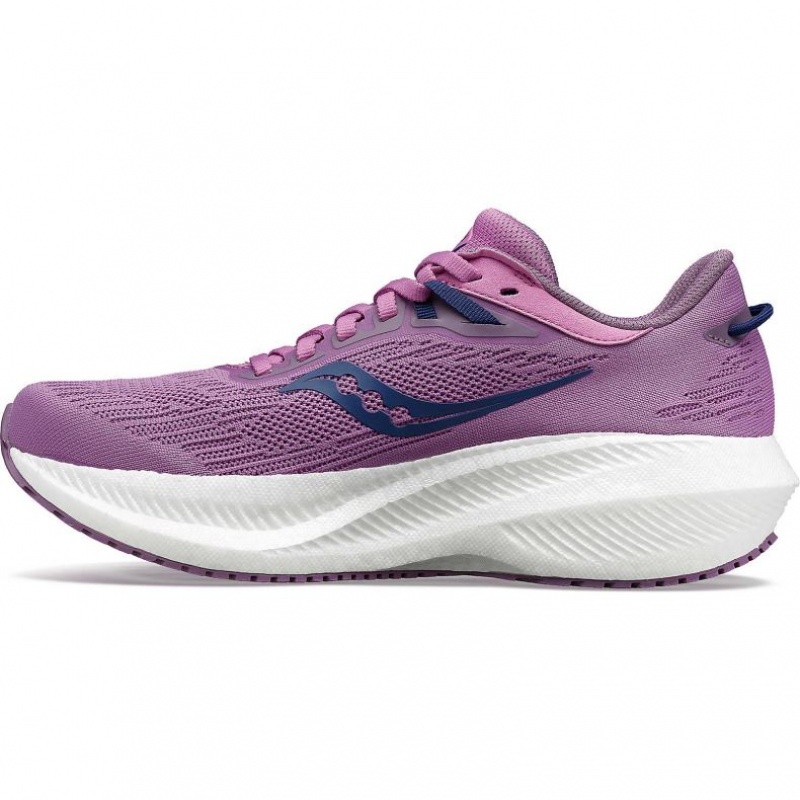 Saucony Triumph 21 Ženske Tenisice Ljubičaste | HRVATSKA ZXTFMK