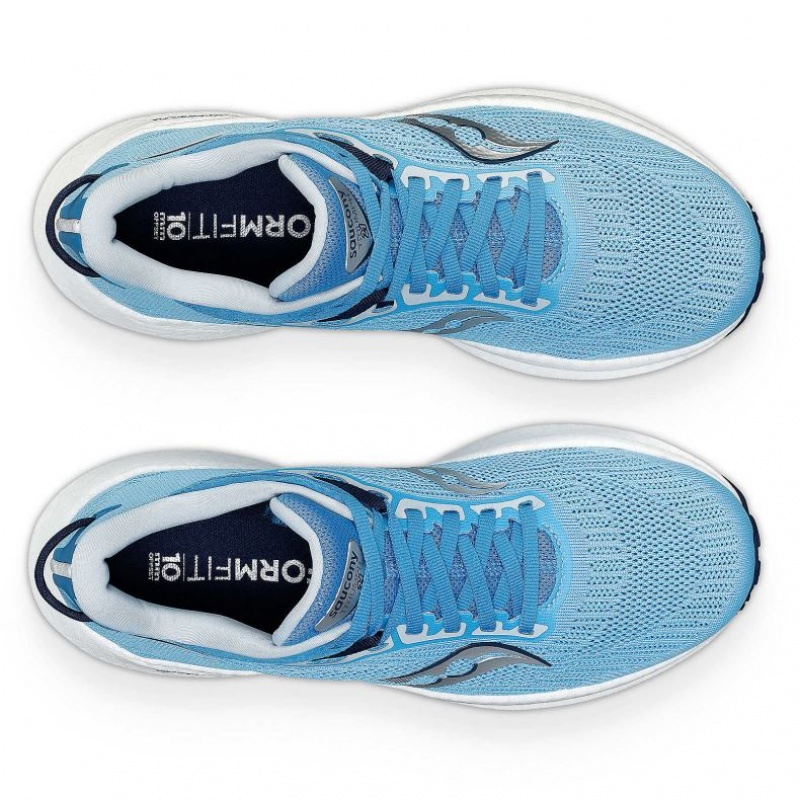 Saucony Triumph 21 Ženske Tenisice Plave | HRVATSKA UTFVAQ