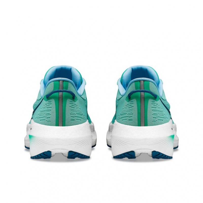 Saucony Triumph 21 Ženske Tenisice Tirkizne | HRVATSKA KMASDN