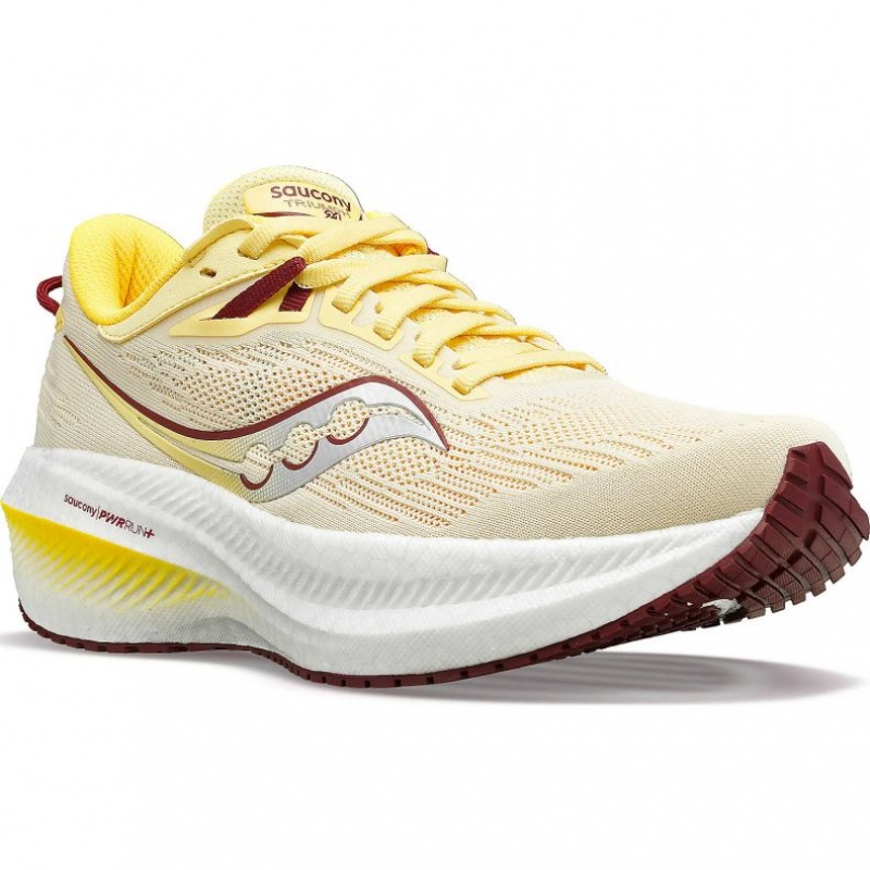 Saucony Triumph 21 Ženske Tenisice Žute | HRVATSKA KVREYP