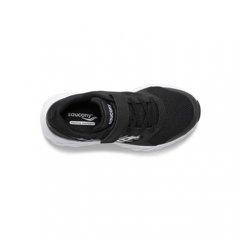 Saucony Wind 2.0 A/C Big Dječje Tenisice Crne | HRVATSKA NQGTCV