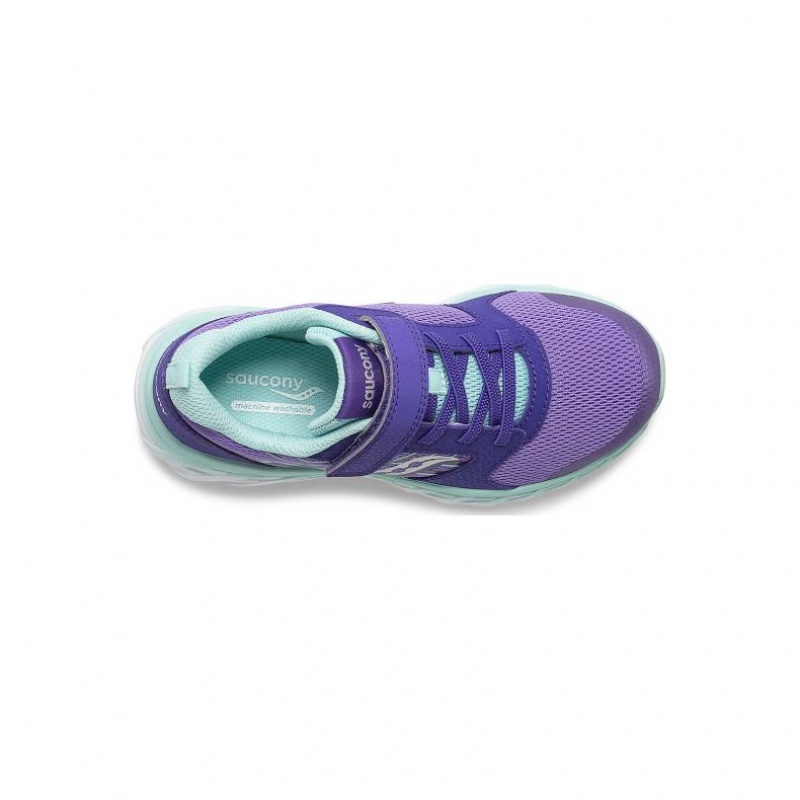 Saucony Wind 2.0 A/C Big Dječje Tenisice Ljubičaste | HRVATSKA WDHSQY