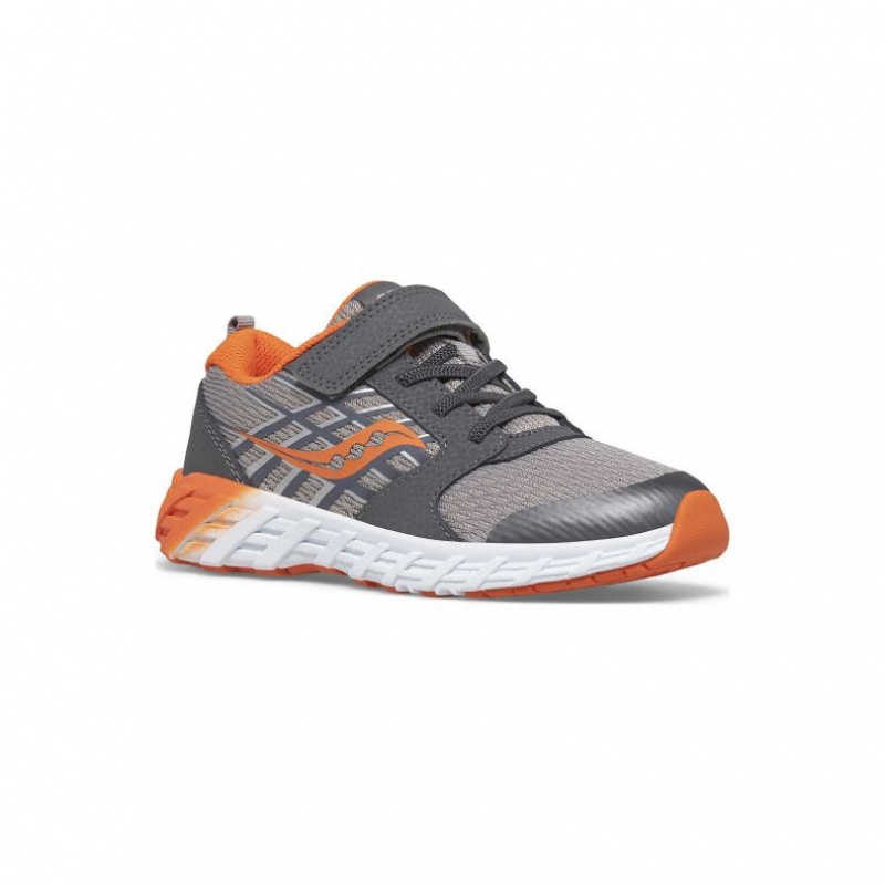 Saucony Wind 2.0 A/C Big Dječje Tenisice Sive | HRVATSKA AQSYVW