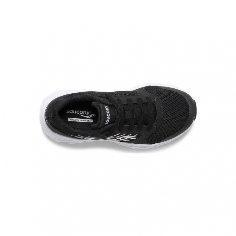 Saucony Wind 2.0 Lace Big Dječje Tenisice Crne | HRVATSKA UHWEMO